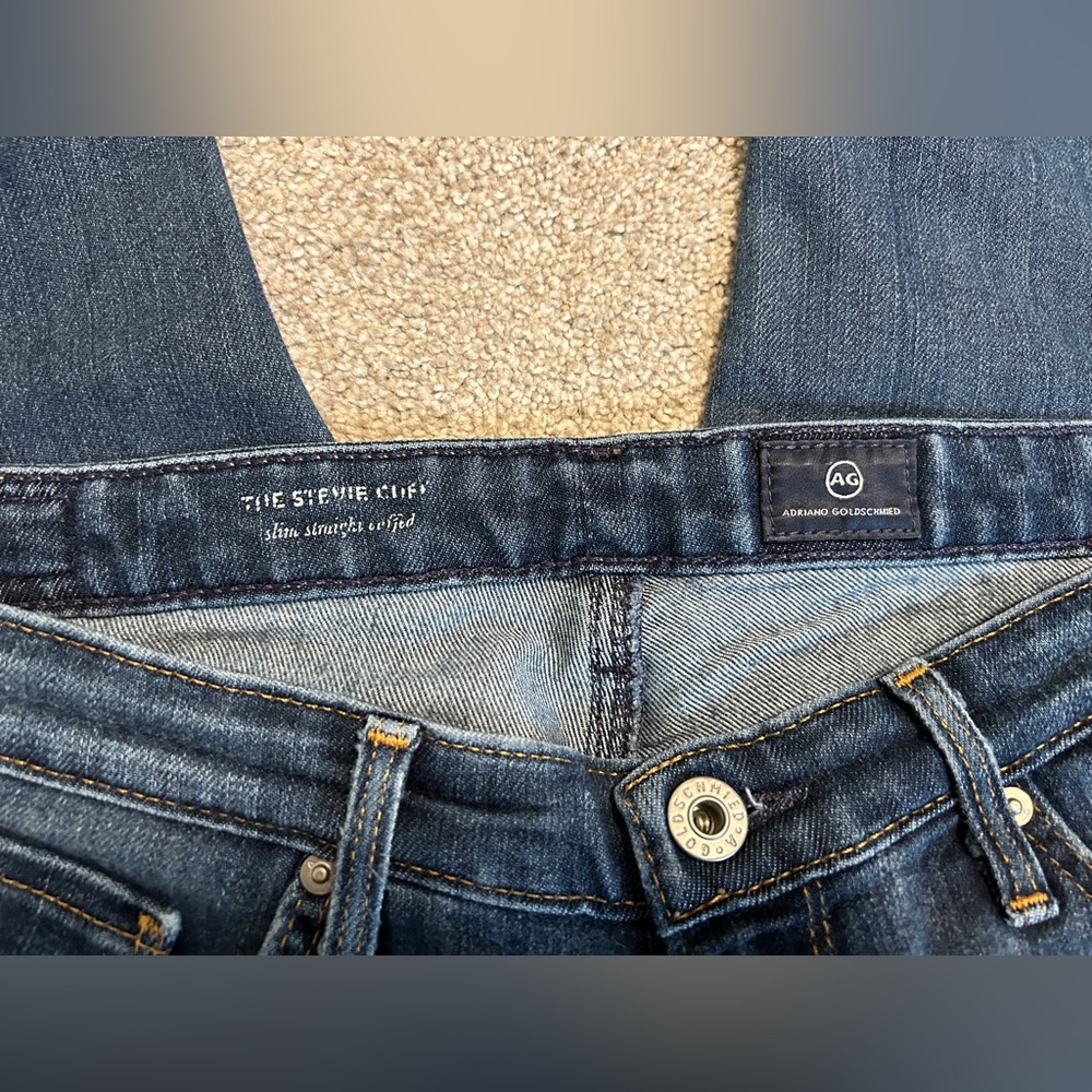 AG Adriano Goldschmied Stevie cuff jeans - Picture 7 of 9